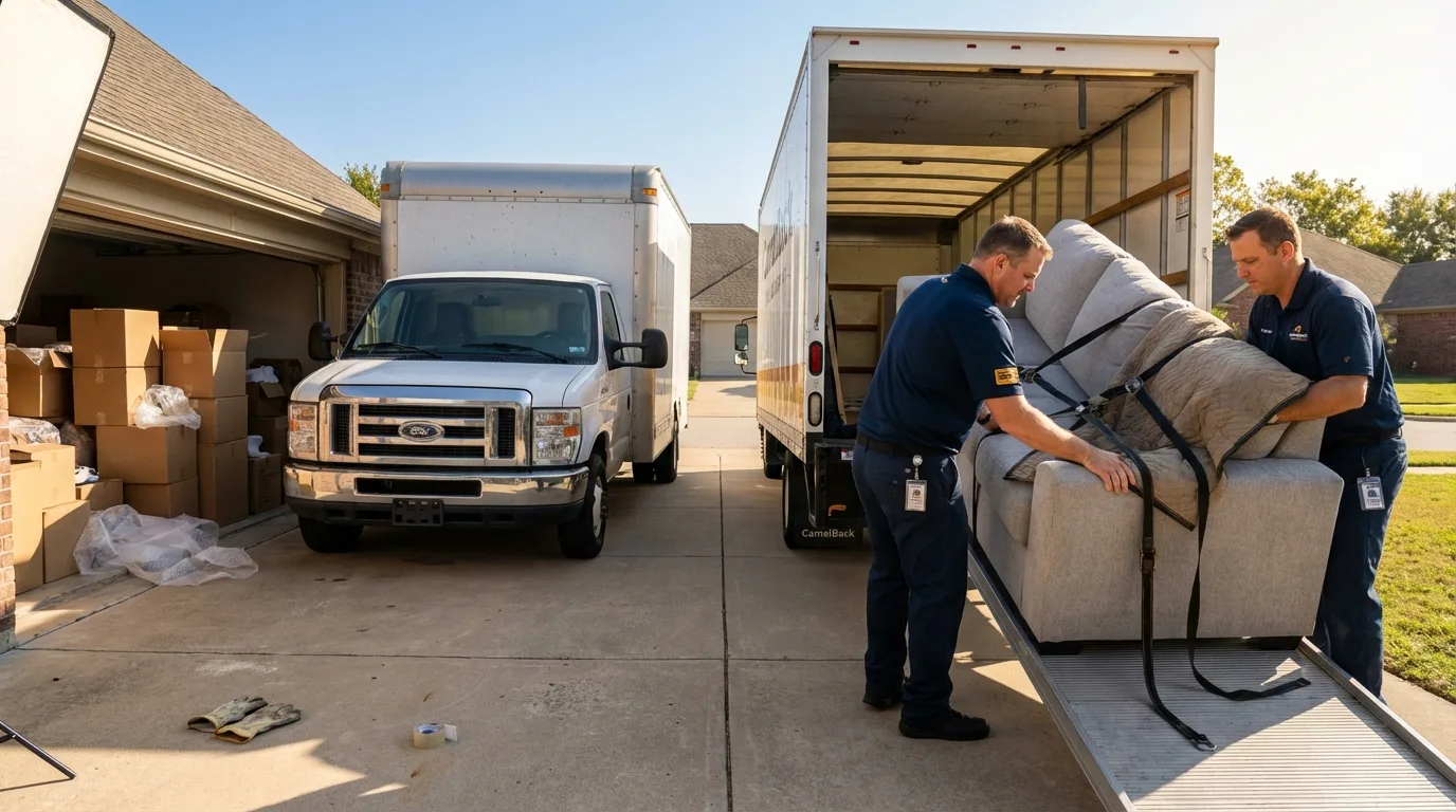 DIY truck vs professional crew comparison in Gordonsville